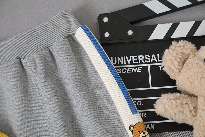 2022 New Spring Autumn Clothing Set Korean Edition Boys Handsome Middle and Young Children's Western Sports_voghion.com