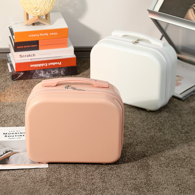 Dulces souvenirs maleta de 14 pulgadas maleta madre maleta para niños de vacaciones pequeña caja de regalo equipaje cosmético al por mayor