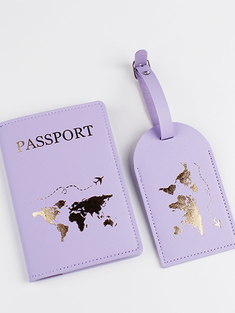 Cubierta protectora de pasaporte de viaje bolsa de pasaporte titular de identificación de boleto multifuncional para permiso de viaje al extranjero bolsa de almacenamiento conveniente