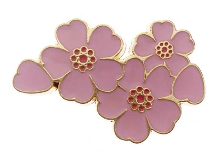 2023 nuevo centro comercial mismo estilo metal agujero zapatos hebilla zapato flor DIY rhinestone tridimensional zapato hebilla Accesorios al por mayor