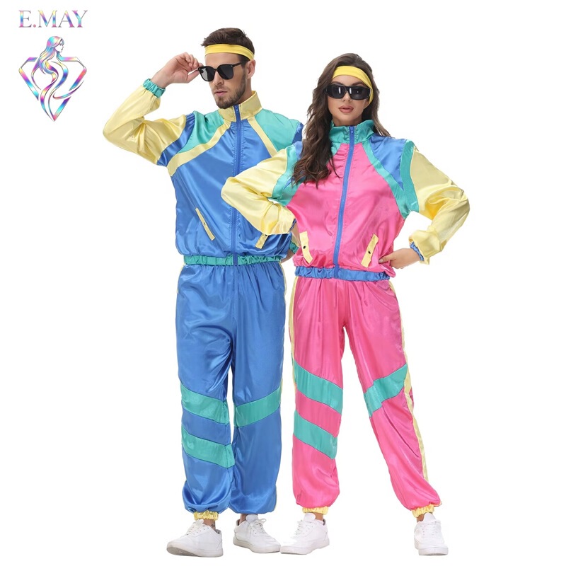 Couple's European and American Retro 70S Hip-Hop Rock Music Opera Costumes Halloween Men's Stage Costumes Amazon Couple's European and American Retro 70S Hip-Hop Rock Music Opera Costumes Halloween Men's Stage Costumes Amazon