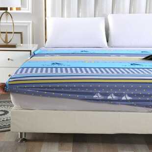Mat, foldable summer silk set for students, 3 piece set, increased thickness