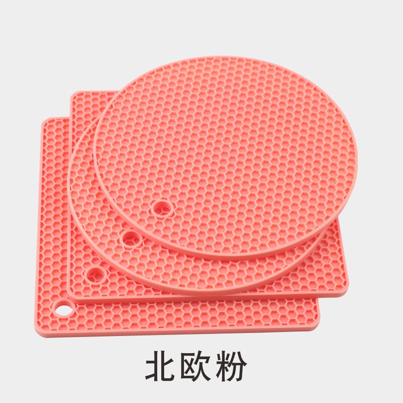 クロスボーダー熱売断熱シリカゲルハニカムマット食品級滑り止め食マット耐高温防水断熱マットメーカー卸売り|undefined