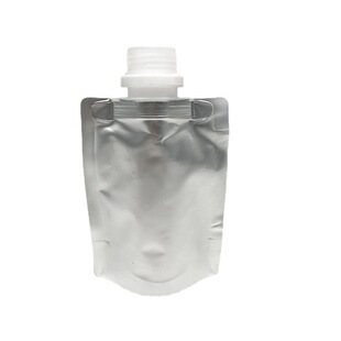 Spot wholesale 50ml large diameter shaped aluminum foil suction nozzle bag trial food rice sample bag medical aluminum foil