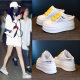 2025 Summer New Inner Height Slippers Women's Outer Wear Slippers Breathable Korean Style Women's Casual Lazy Slippers Women's Shoes