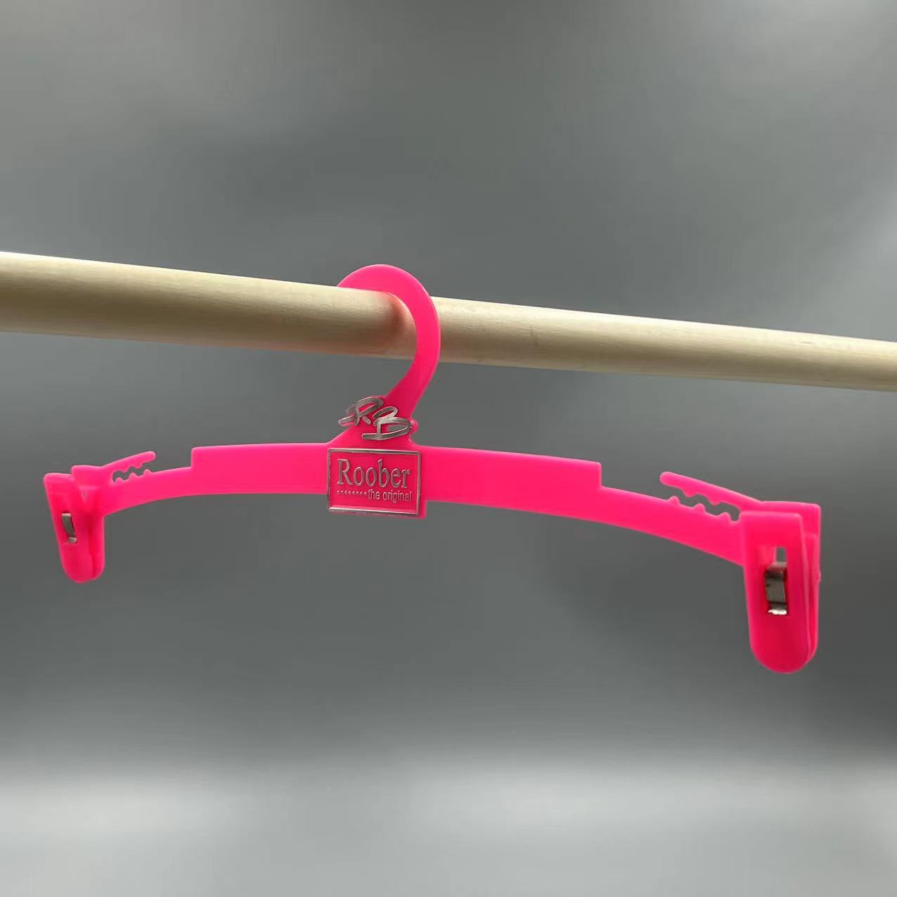 プラスチック製衣類乾燥ラック 大人用櫛型下着ハンガー スーパーマーケット衣料品店 ブラジャー下着省スペース展示ラック