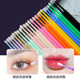 Foreign trade hot beauty tools flocking disposable nano cotton swab small cotton stick tattoo cotton stick eyelash box cotton swab