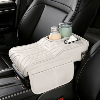 Holder, Cup Holder, Car Central Elbow – Armrest box - color-cup-classic-white