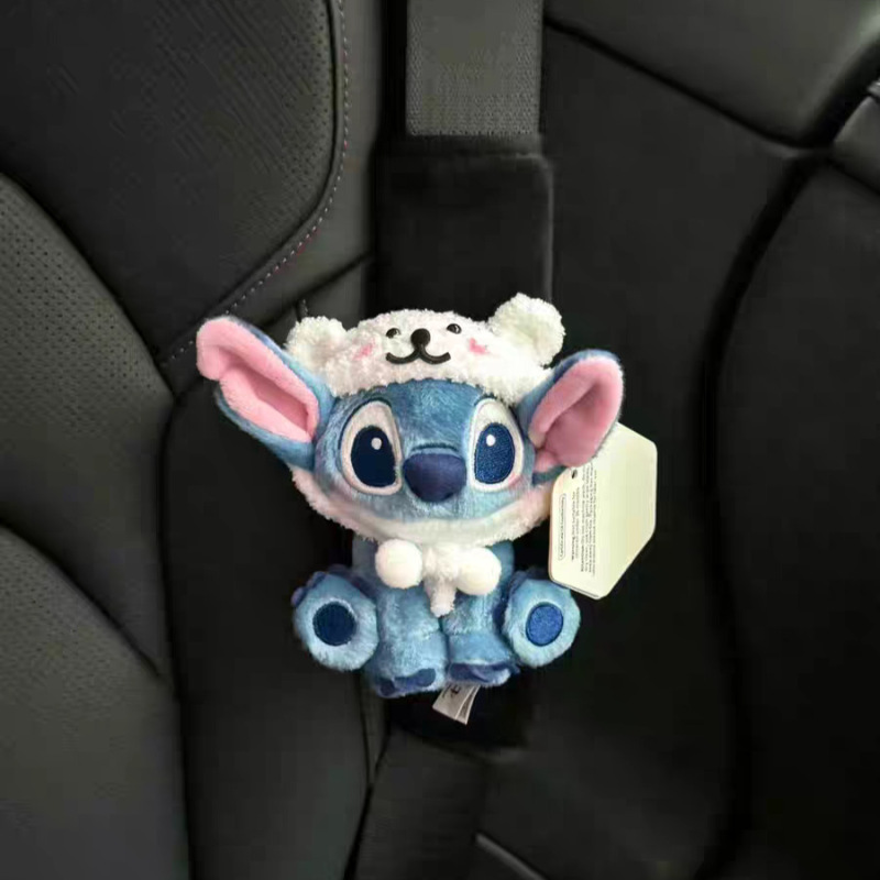 本物のストーミー・ビースト スティーバンカーインテリア かわいい人形 車の肩パッド 安全ベルト装飾 ギフト|undefined