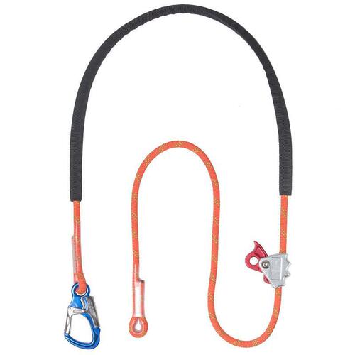 Canle outdoor electrician fence pole for high-altitude work adjustable positioning safety rope flat belt anti-fall construction safety belt