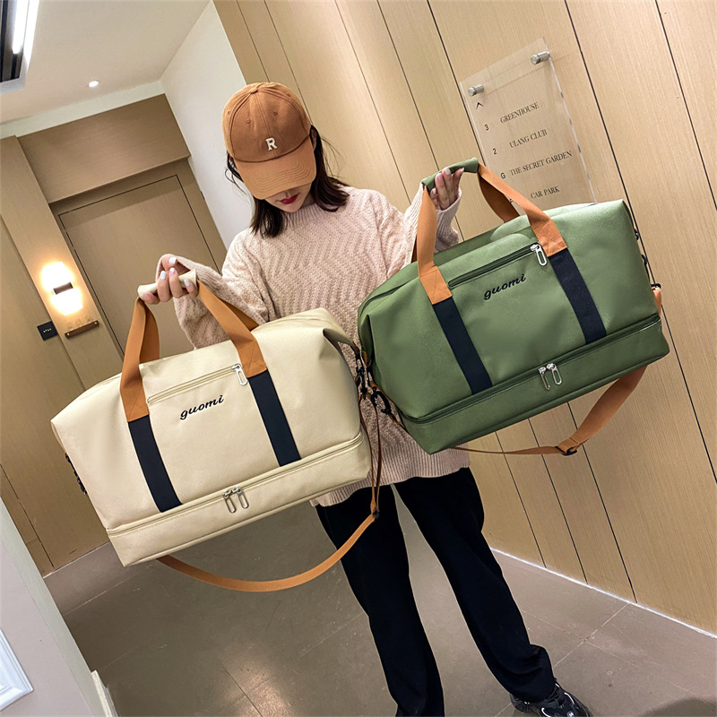 Universal sports bag wet and dry separation for leisure