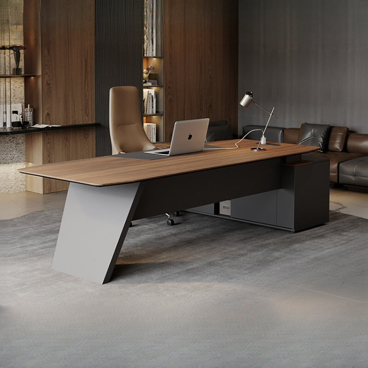 Mekia Office Furniture Modern Minimalist Executive Desk Boss Desk Manager's Desk Office Desk and Chair Executive Desk