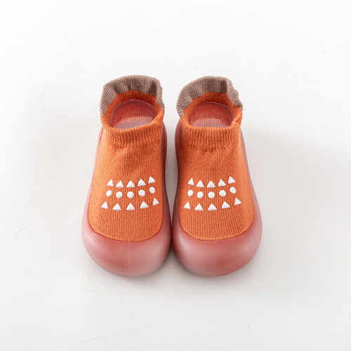 Baby shoes and socks, indoor shoes, baby shoes for 1 to 3 years old, spring and autumn, soft soles, anti-slip, baby shoes and socks, cotton shoes, pre-walking shoes