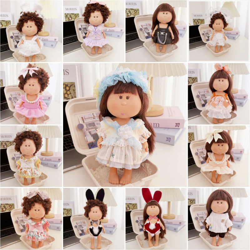 Only Doll Clothes - Spanish Mia Potato Doll Clothes 24cm Doll Clothes Multi-Style Dress Short Skirt Set