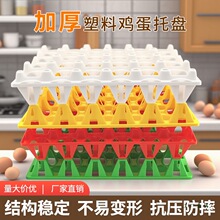 加厚塑料蛋托蛋托30枚鸡蛋托收纳长途运输养殖鹅单鸭蛋托防摔