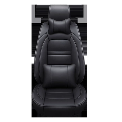 Universal seat cover — cushion four seasons universal seat - black-full-leather-standard-version