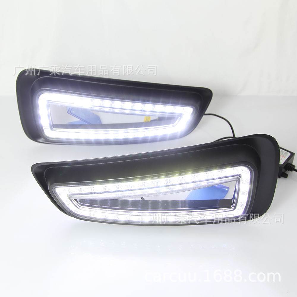 Adecuado para Ford Raptor Luz de marcha diurna F150 Luz de marcha diurna 10-14 año Raptor F150 Luz de marcha diurna