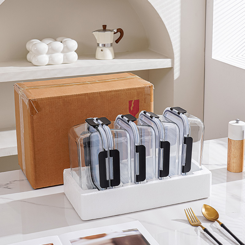 Multi-Specification Fresh-Keeping Containers, Pengsi Glass Lunch Boxes for Home Use, Microwave-Safe Storage Glass Bowls, Microwave-Safe Multi-Specification Fresh-Keeping Containers, Pengsi Glass Lunch Boxes for Home Use, Microwave-Safe Storage Glass Bowls, Microwave-Safe