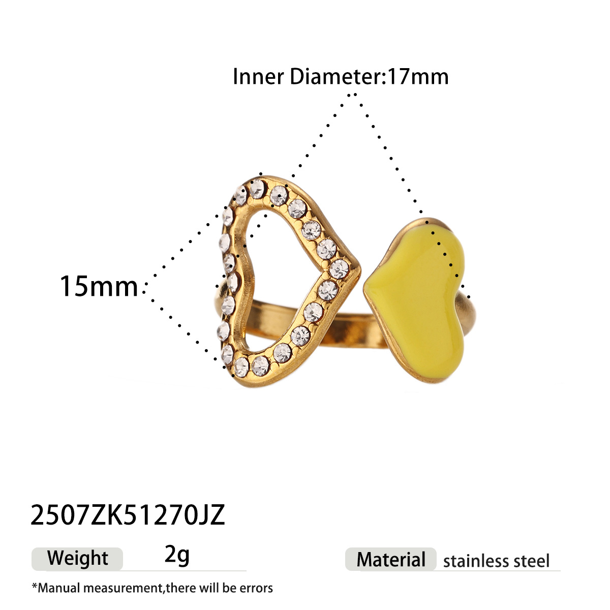Anillo de acero inoxidable de alta calidad ligero de lujo, anillo de titanio incrustado con zircon de mano no se desvanece