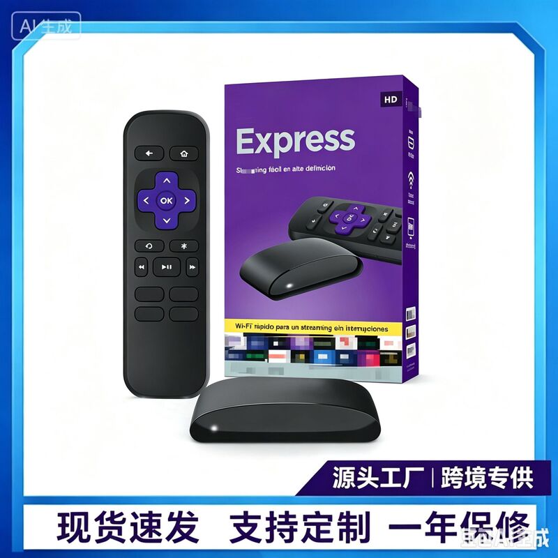 Foreign trade Android network set-top box, 4K high-definition network player, dual-band Wi-Fi TV box, TVBOX – for cross-border sales