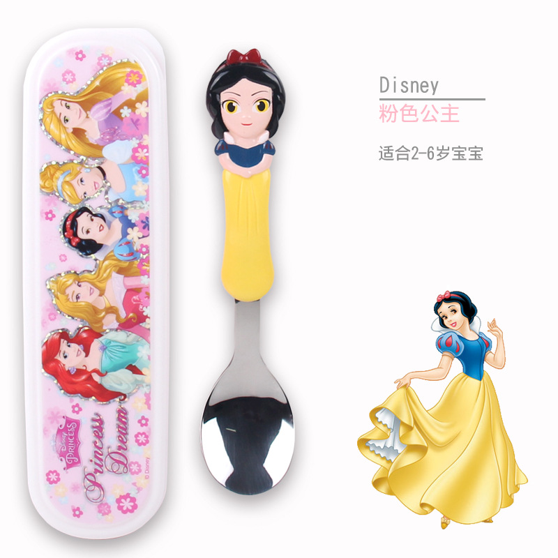 Детские палочки для еды Snow White, тренировочные палочки из смолы для малышей, корректирующая посуда, тренировочные палочки для домашнего использования, для младенцев