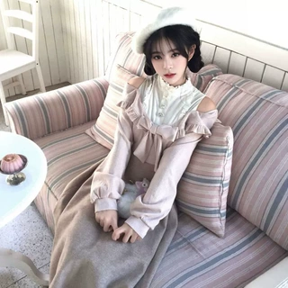 法式温柔风独特超好看拼接收腰蓬蓬裙今年流行的爆款连衣裙26春季