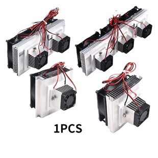 Upgraded semiconductor refrigeration kit DIY electronic refrigerator constant temperature cooling dehumidifier V refrigerator module