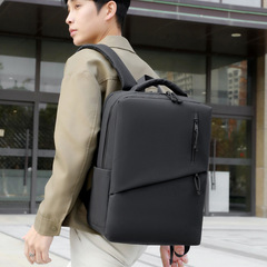 クロスボーダー大容量メンズバックパック、ハイエンドファッション旅行レディースバックパック、トレンディな防水コンピュータバッグ、通勤スクールバッグ