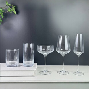 French High-end Ins Glass Goblet Sparkling Champagne Cup Bar Cocktail Cup Special Cup Ice Cream Cup
