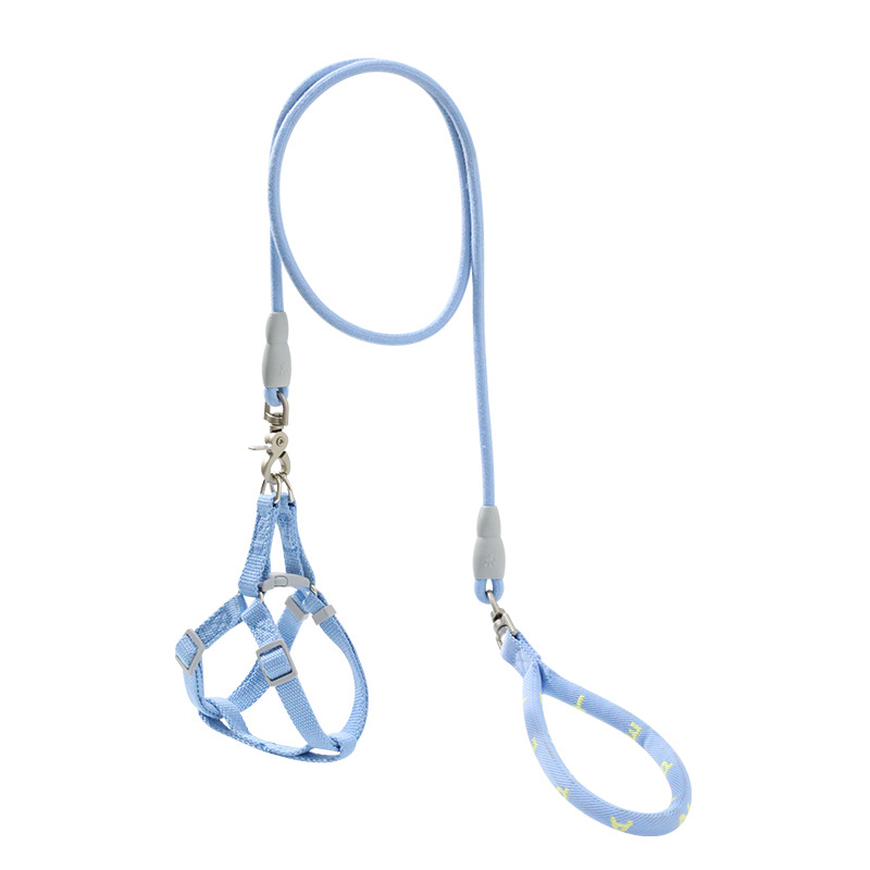 Cuerda de tracción para perros, cuerda para perros pequeños y medianos, correa para el pecho de collar de perro dos en uno