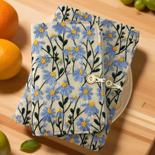 满刺绣高颜值手账计划本日程记事活页本便携随身打卡本