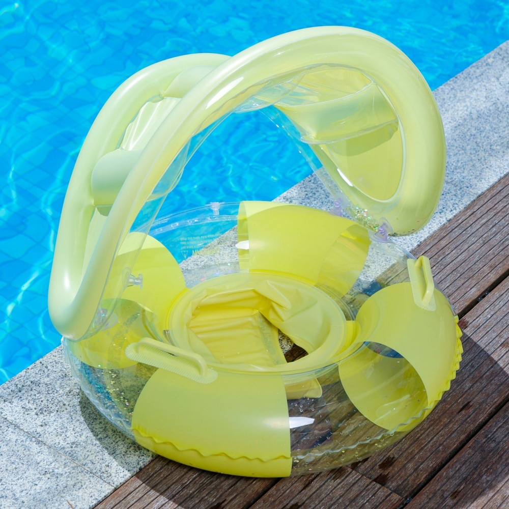 Piscina de viento minimalista círculo de natación de vacaciones círculo de natación para adultos niños sillón de piscina infinita para tomar fotos de diapositivas flotantes