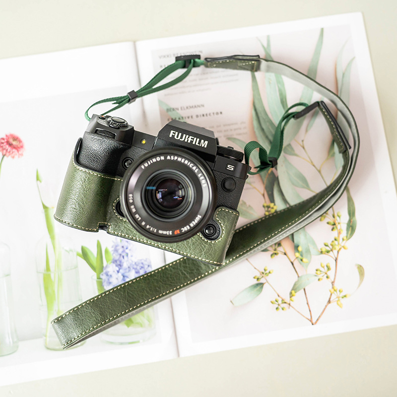 Funda protectora Fuji XS20 Bolsa para cámara XS10 Funda de cuero de segunda generación XH2S Bolsa base XT5X100VI Accesorios