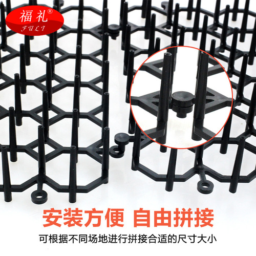 跨境批发驱赶猫垫15*20cm家用花卉驱猫网12支装宠物小型 防猫刺垫