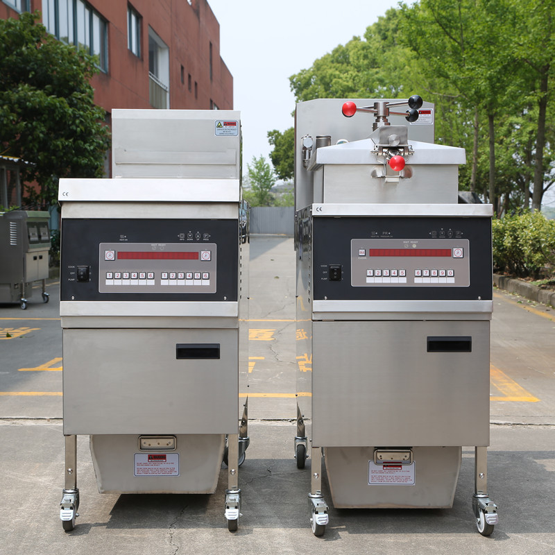 君诺立式商用电脑版带滤油车26L全自动油炸锅 OFE-301炸炉