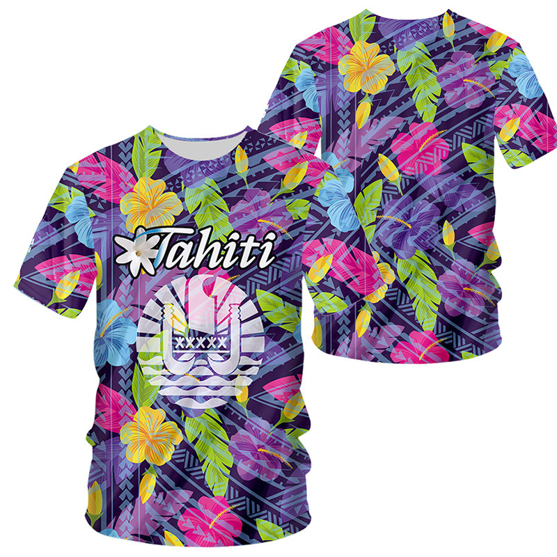 Nuevo Viking Viking transfronterizo Europa y América Impresión digital 3D de manga corta casual para hombres y mujeres Camiseta de fábrica entrega de una pieza