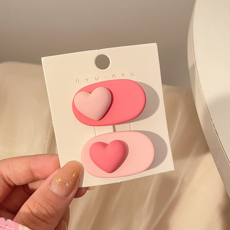 Horquilla rosa, horquilla para niñas y niños, clip de pico de pato para bebé, clip de flequillo lateral, clip lateral para niña linda, tocado