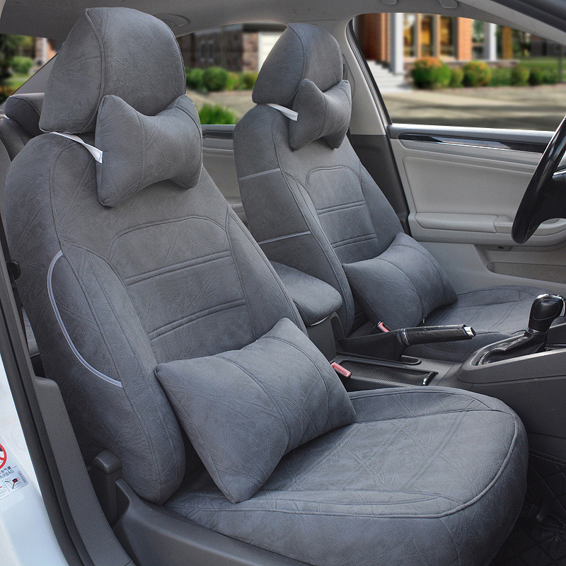 고급 테크니컬 천-그레이-압착 스타일