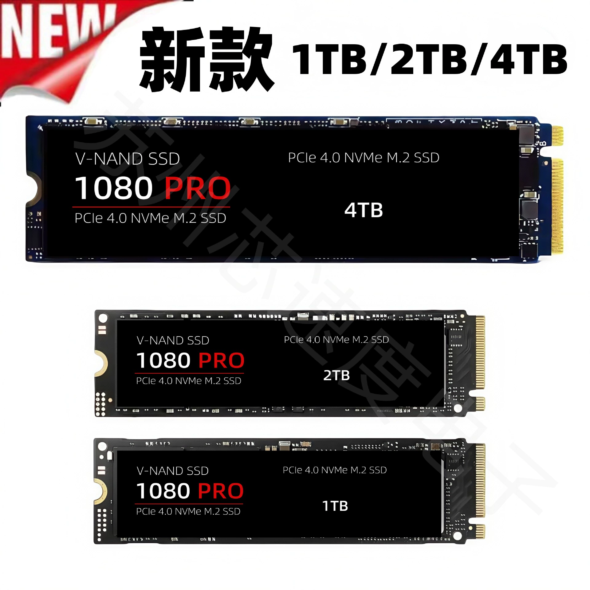 Cross-border SSD1080PROM.2 NVME 1TB/2T/4TB SSD ноутбук настольный универсальный встроенный