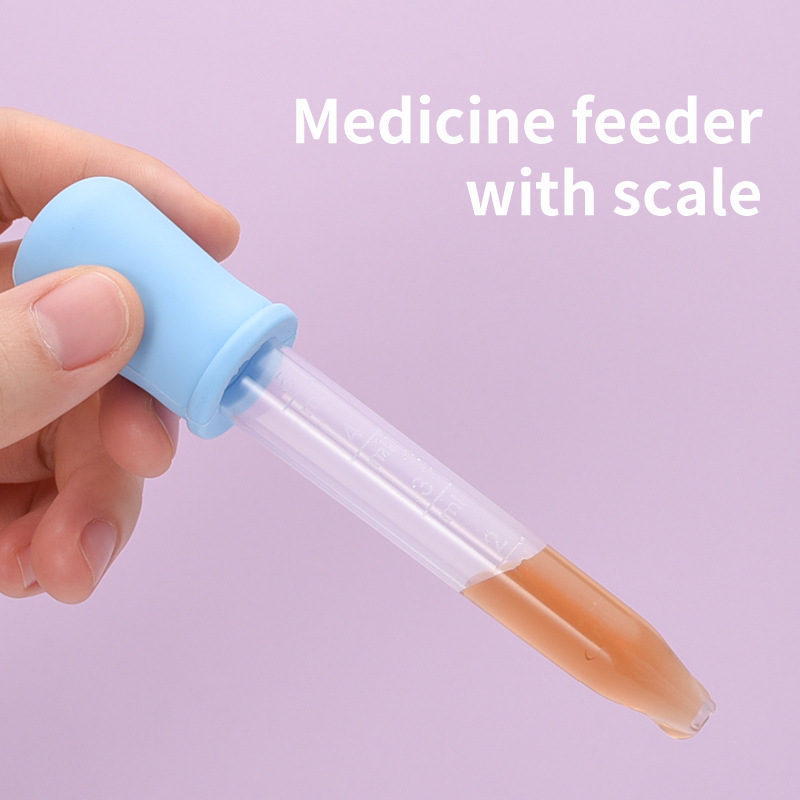 Comercio exterior Juego de cuidado de bebés Cortaúñas para bebés Herramientas de cuidado de cepillos de dientes Peine Cepillo Caja de almacenamiento Juego de 9 piezas image 4