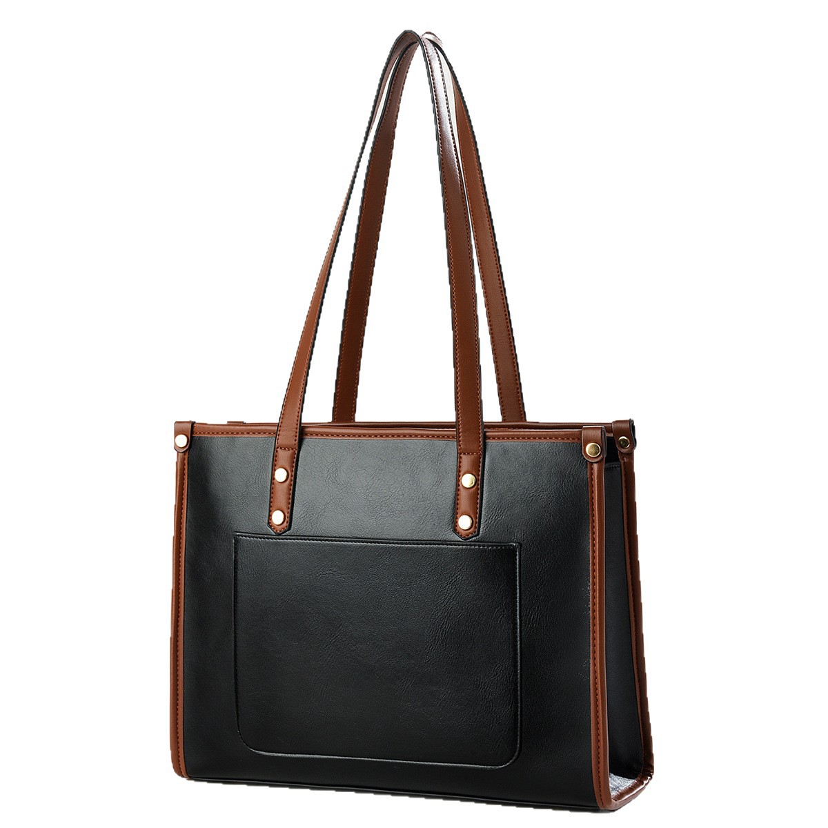 Bolso Tote de gran espacio Bolso de hombro simple de moda de moda 2025 Bolso de axila de textura de alta calidad Totebags
