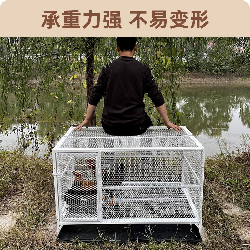 Jaula de gallinas de cría de gallinas