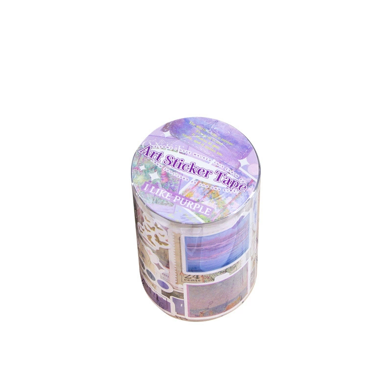 Набор ретро-стикеров в рулонах, креативная водостойкая бумажная лента, 16 шт., DIY для телефона и стекла