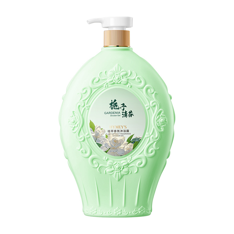 Imagen de la belleza de la fragancia de la planta (Jardinia Qingfen) limpieza profunda de la crema de baño de fragancia de larga duración
