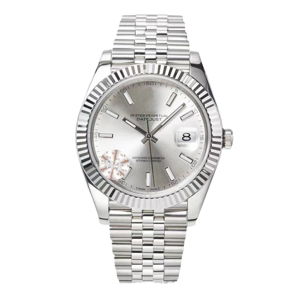 Fábrica C EW maquinaria transfronteriza Comercio exterior registro automático Lao Jia negocio correa de acero reloj luminoso impermeable suministro directo de fábrica