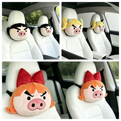Girls Crayon Shin-Chan Doodle Man | Headrest