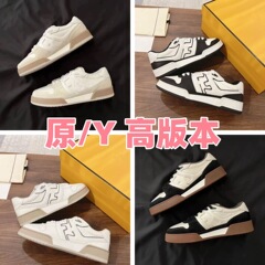F家拼色系列休闲运动鞋百搭款圆头 系带男女同款时尚透气平底板鞋