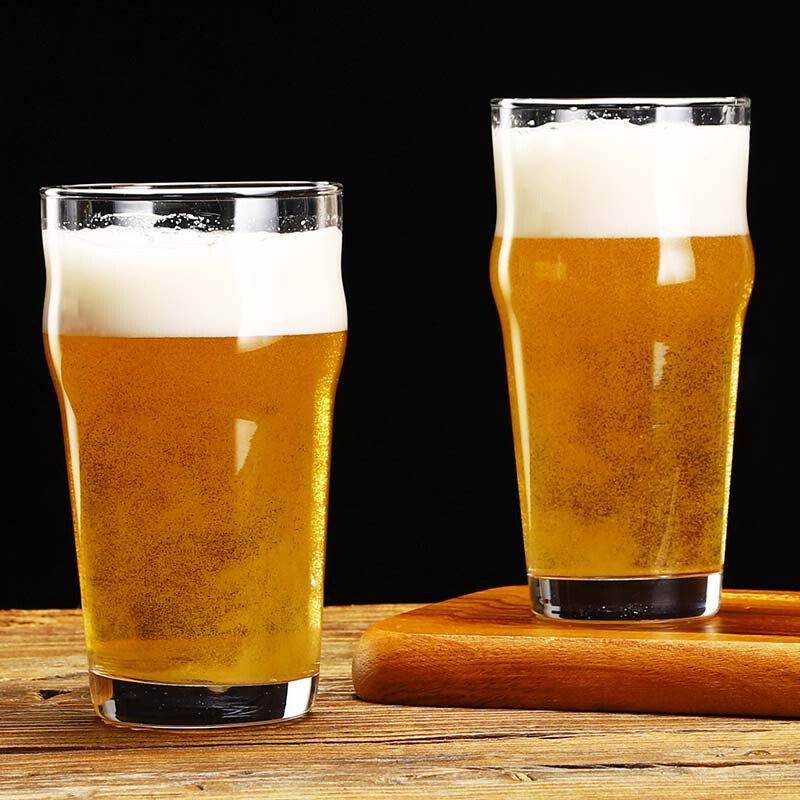 American Pint Cup British Commercial Pilsner Beer Cup Glass Bar Craft Beer Cup Wheat Draft Beer Cup