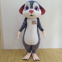 動漫幼兒園活動表演毛絨可愛小老鼠耗子成人頭套布偶服卡通人偶服