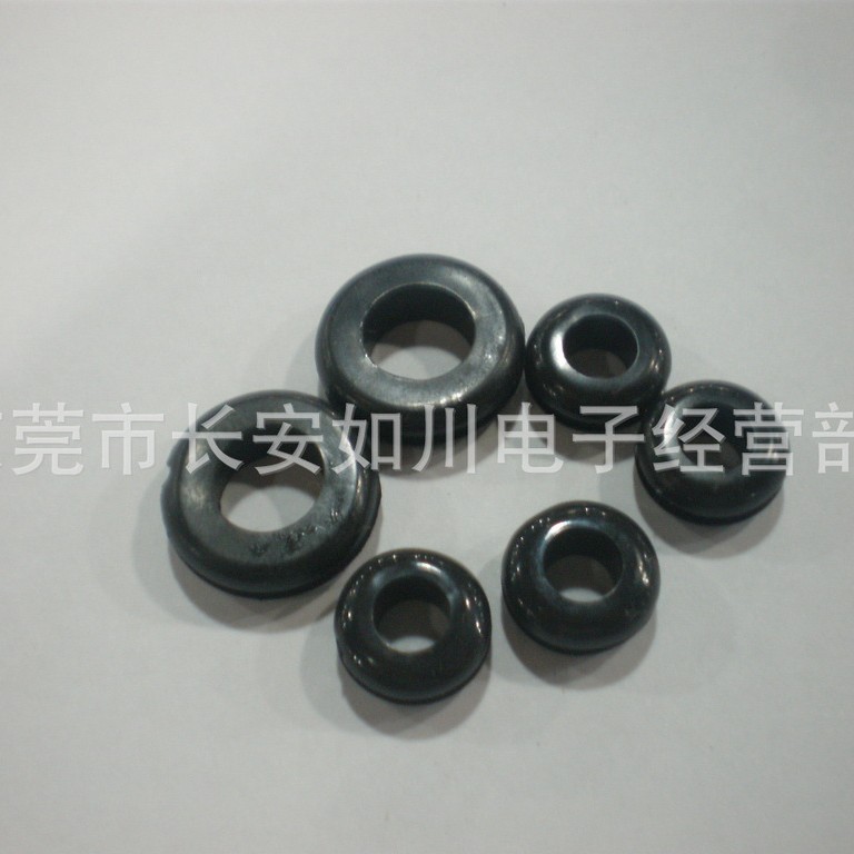 长期供应 LED橡胶护线圈 多种尺寸橡胶护线圈 密封圈橡胶护线圈